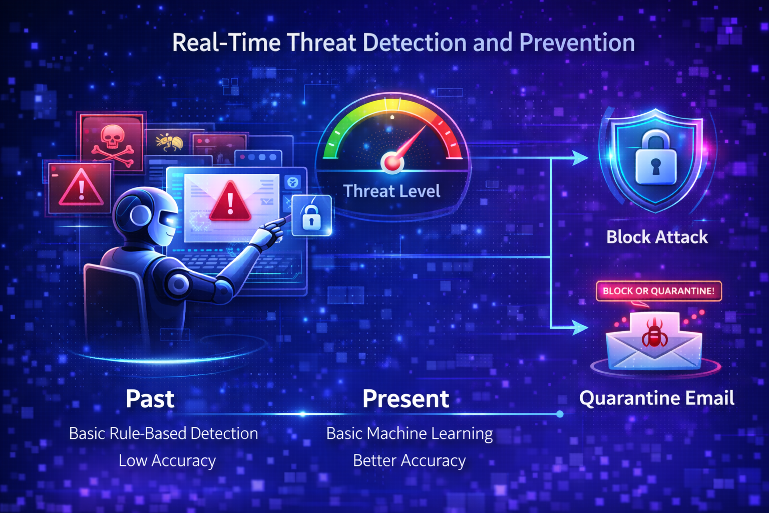 Real-Time Threat Detection and Prevention