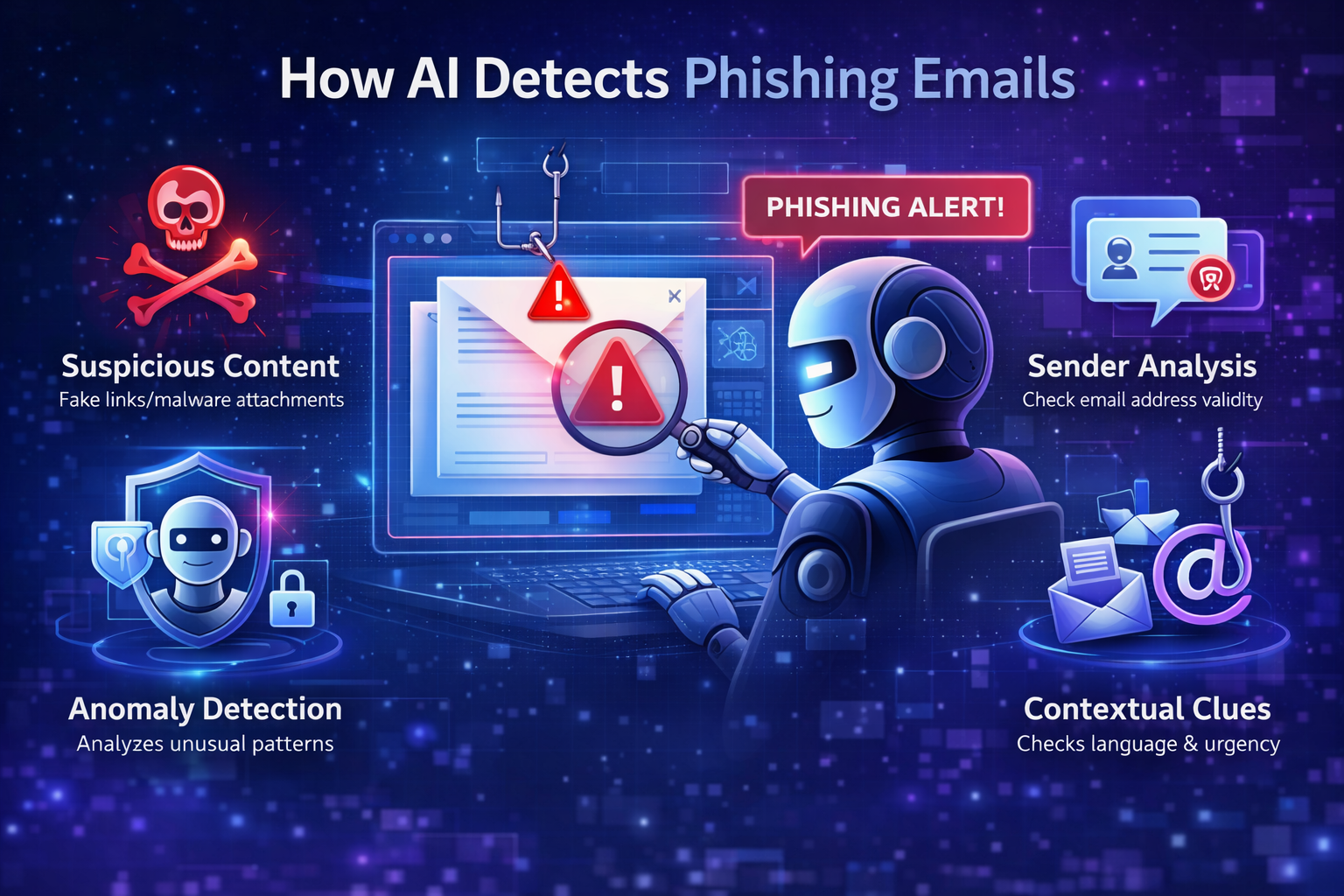 How AI Detects Phishing Emails