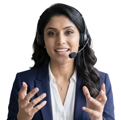 SIYA, the XgenPlus assistant, on a support headset