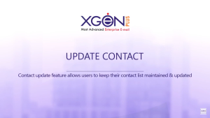 XgenPlus : Auto Update Contact