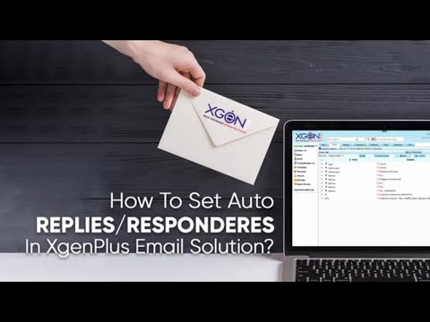 How To Set Auto Reply/ Response In XgenPlus Email Solution