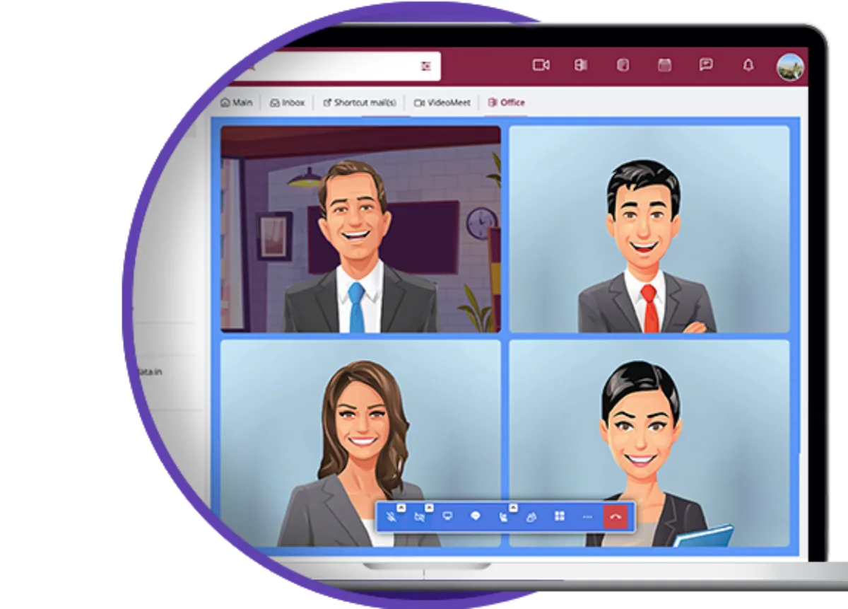 VideoMeet secure video conferencing inside XgenPlus