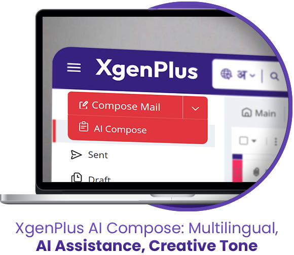 XgenPlus AI Compose Multilingual, AI Assistance, Creative Tone