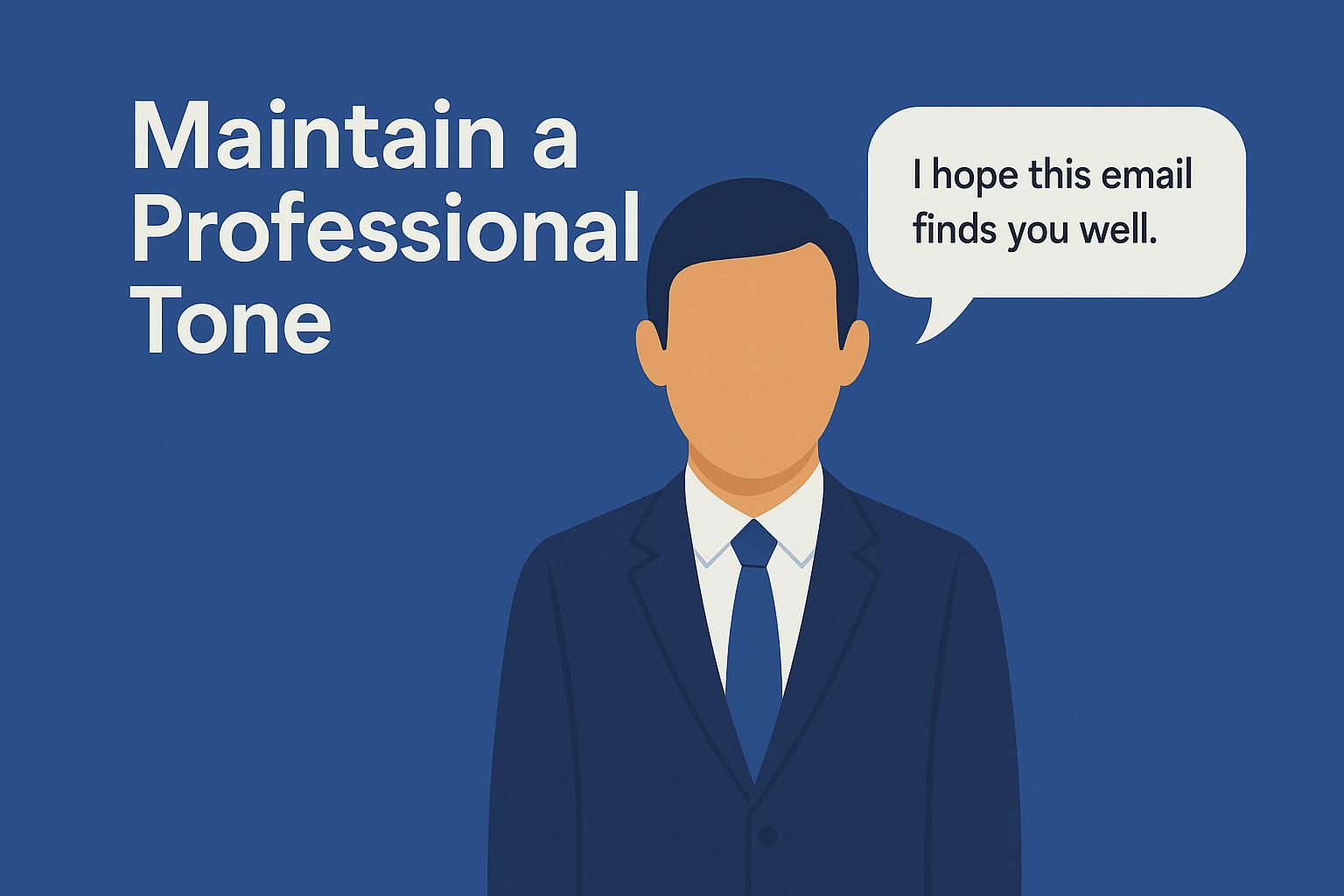 Maintain a Professional Tone