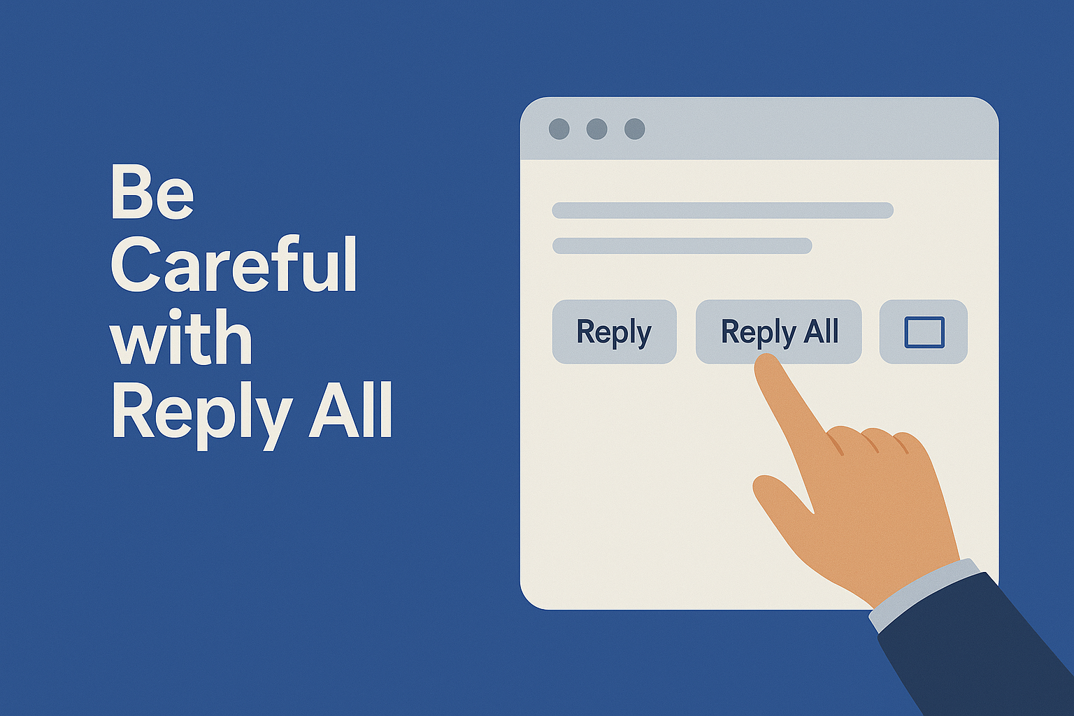 Be Careful with Reply All