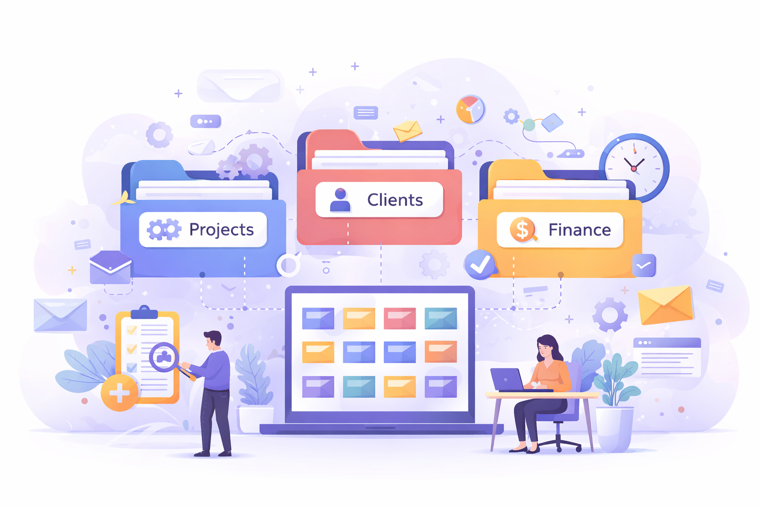 2. Create Smart Folders That Match How You Work 2. Create Smart Folders That Match How You Work