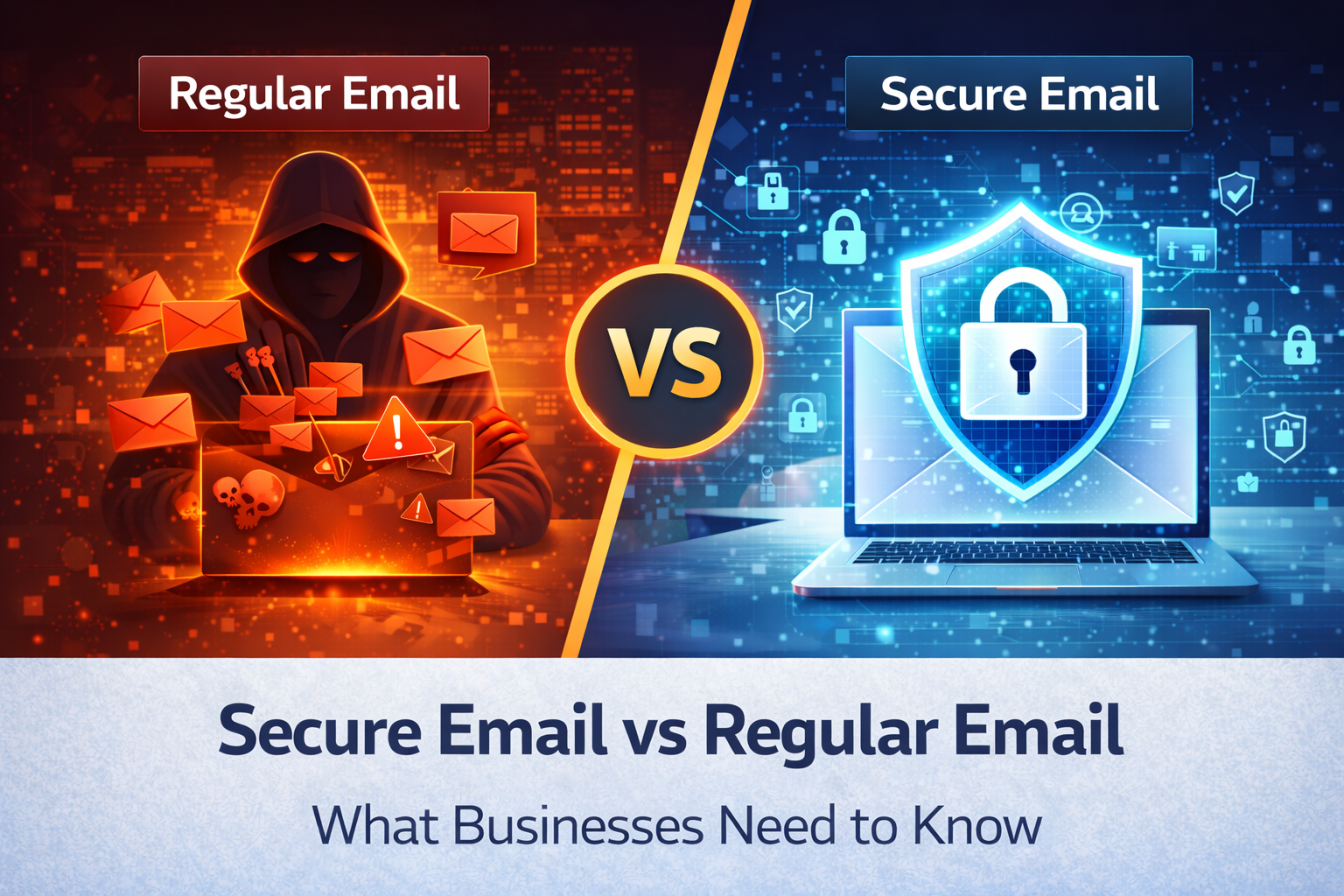 Secure Email vs Regular Email: What Businesses Need to Know