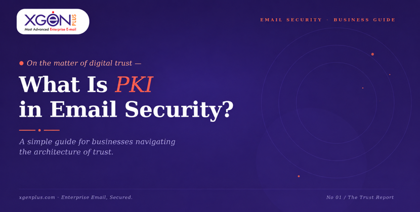 What Is PKI in Email Security? A Simple Guide for Businesses